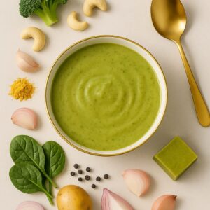 Creamy Broccoli & Spinach