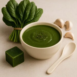 Spiced Spinach Garlic